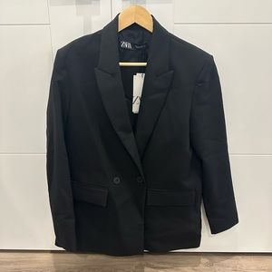 Zara Double Breasted Blazer.